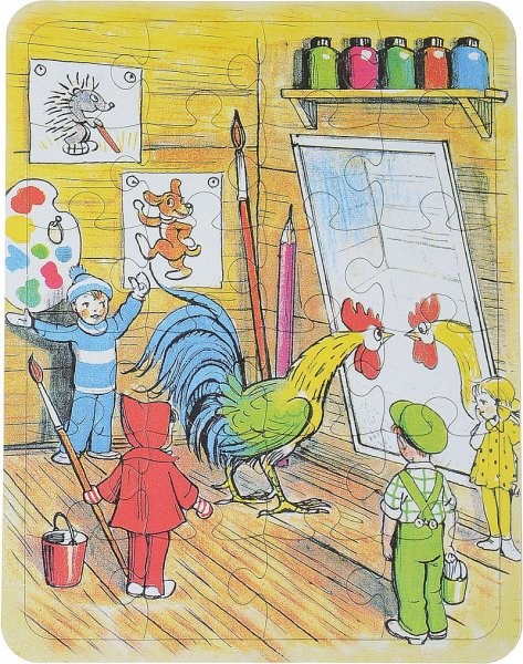 Владимир Сутеев петух и краски