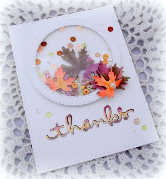 Открытка с шейкером мастер класс