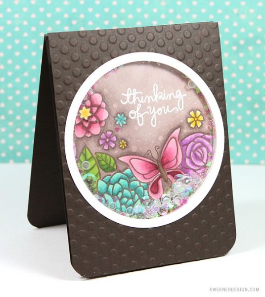 Скрап открытка шейкер новый год