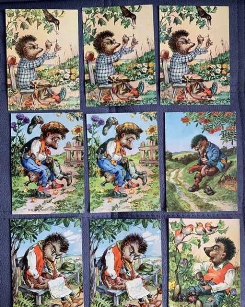 Открытки ГДР 1917