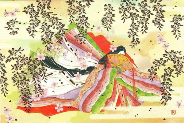 Японские открытки этэгами