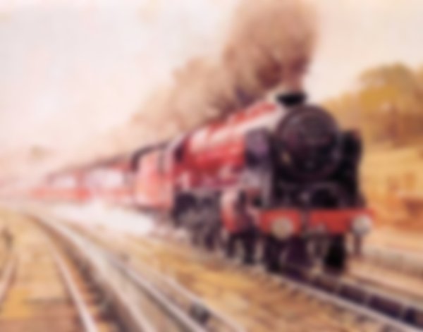 Поезд рисунок