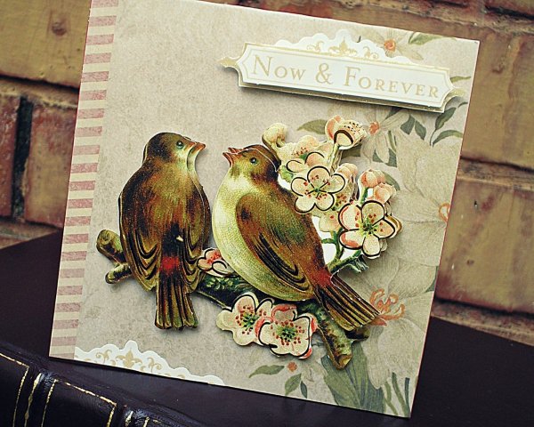 Открытка декупаж