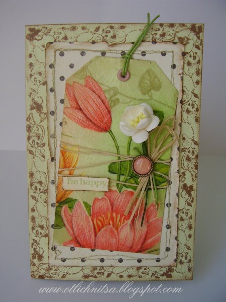 Открытка декупаж своими руками