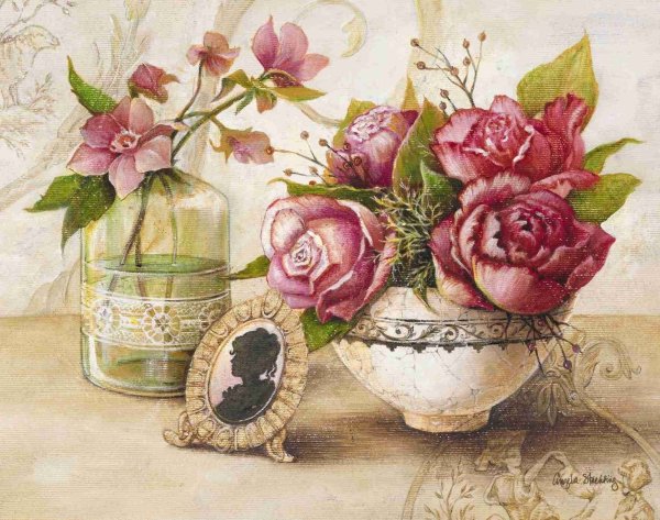 Декупажные карты в стиле Винтаж