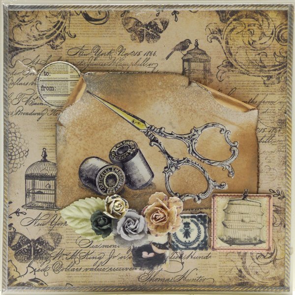 Винтажная картина на кухню