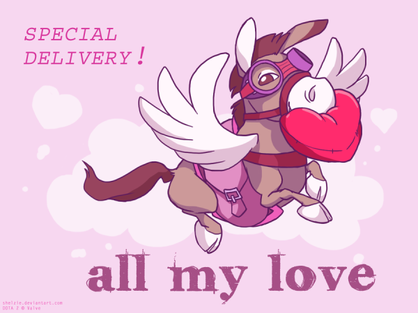 Валентинки дота