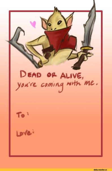 Дота открытка