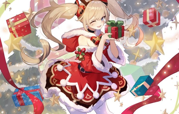 Барбара Геншин Импакт новый год