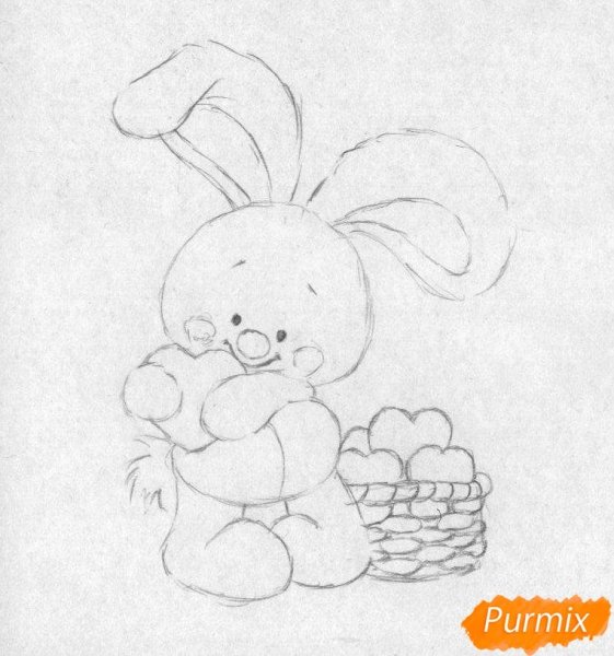 Эскиз поздравительной открытки