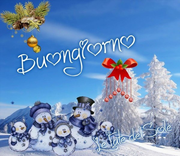 Buongiorno зима