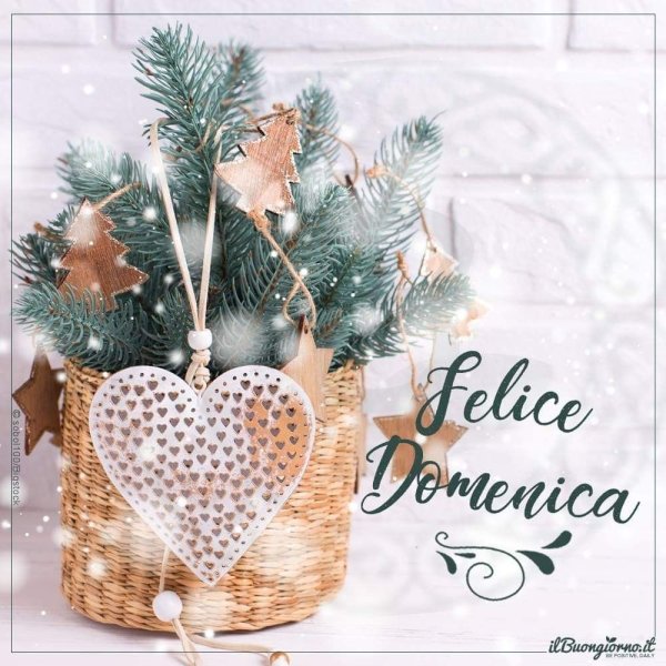 Buona domenica картинки зимние