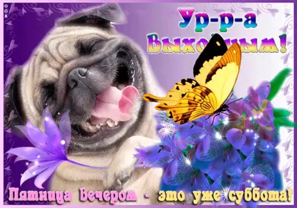 Долгожданная пятница ура