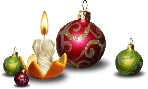 Елочные игрушки для фотошопа