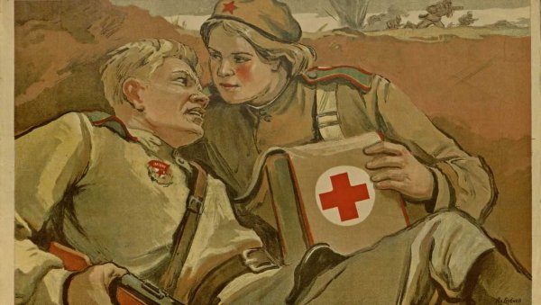 Старые военные открытки