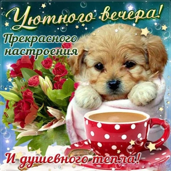 Открытки приятного вечера