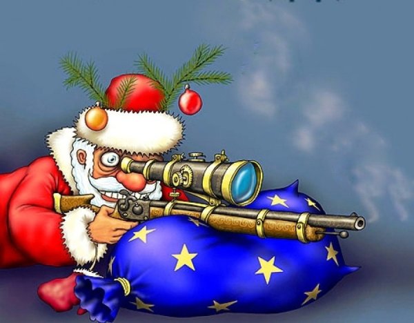 Советские новогодние плакаты