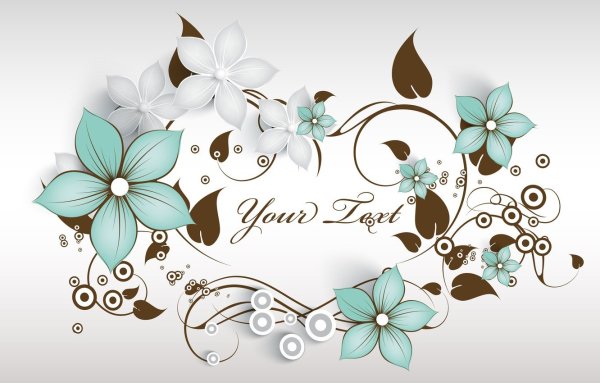 Красивые цветочные узоры