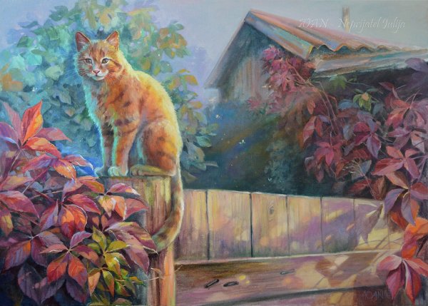 Картина по номерам Олененок в цветах