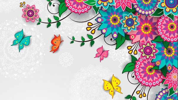 Цветочный узор