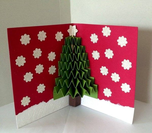 Поделка елочка пошагово