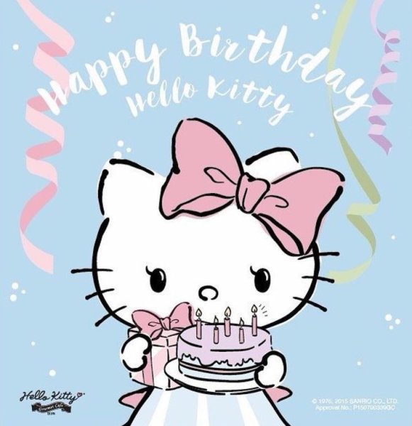 Хелло Китти с днем рождения