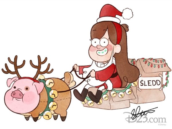 Гравити Фолз главные герои рисунки