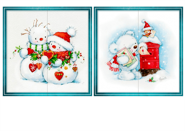 Пазл новогодний