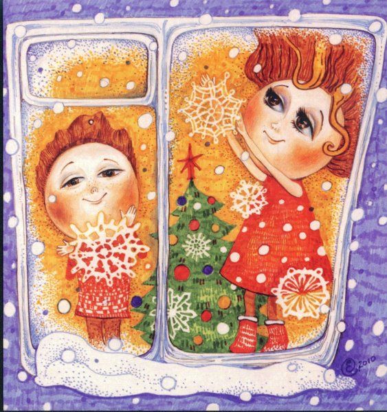 Новый год иллюстрации