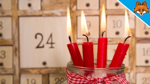 Адвент 4 свечи 1 свеча