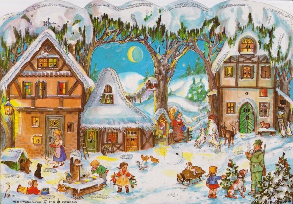 Adventskalender рисунок