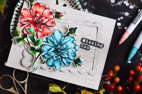 Открытки фломастерами