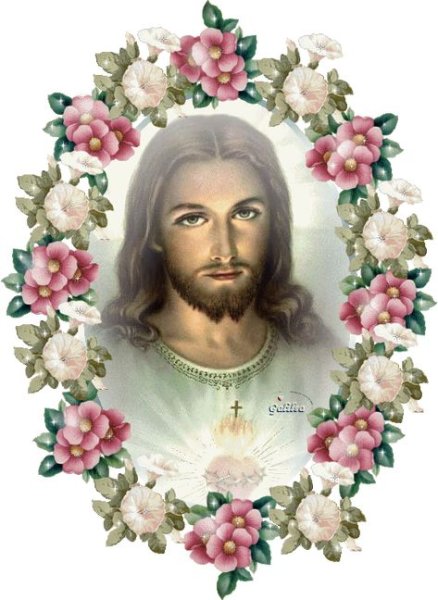 Христос с цветами