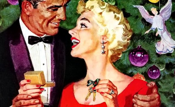 Старые новогодние открытки