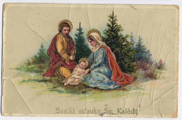 Старинные открытки с Рождеством