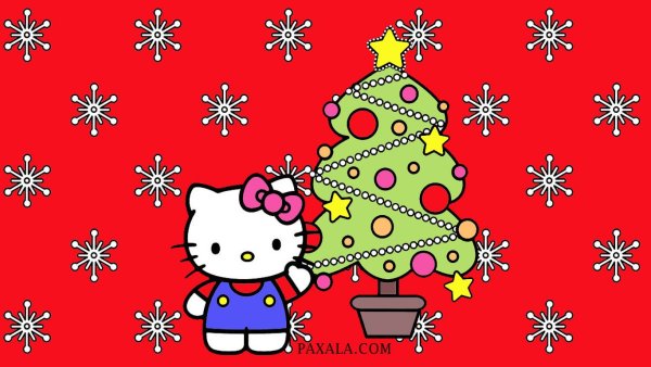 Хелло Китти Рождество
