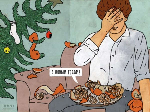 Приколы после нового года