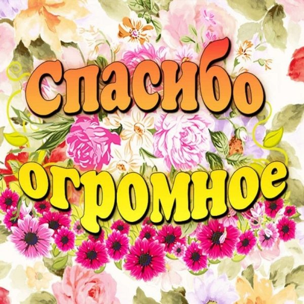 Спасибо тебе