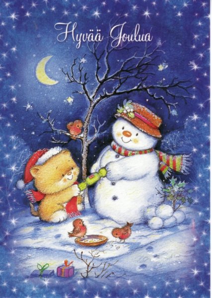 Открытка в новый год