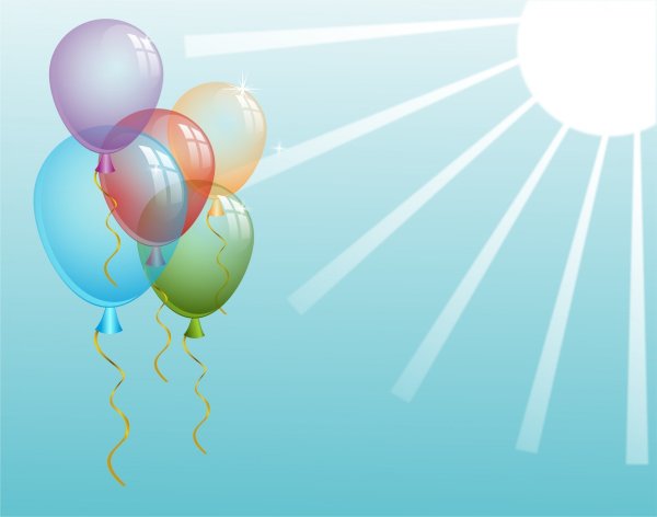 Разноцветные шары