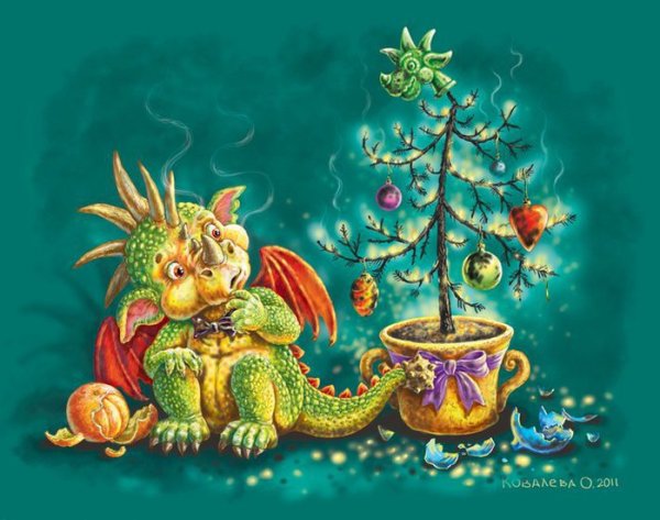 Новогодний дракончик
