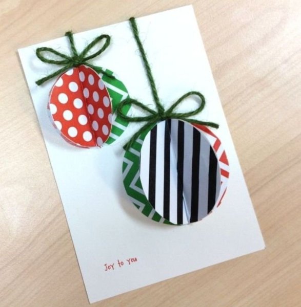 Открытки на новый год своими руками