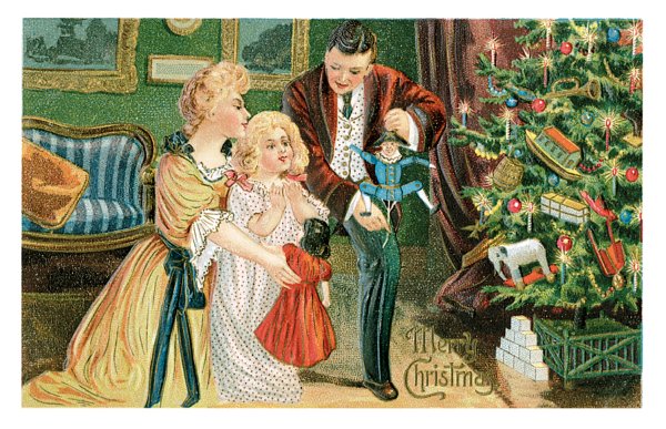 Рождественская елка 19 век