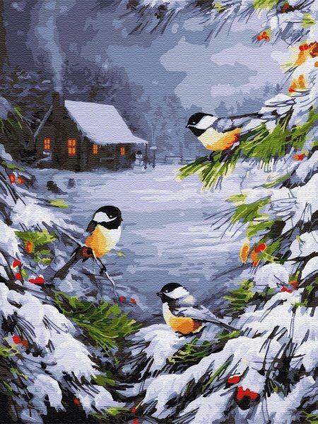 Новогодний пейзаж