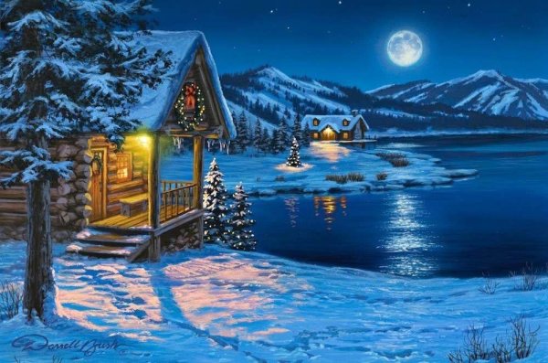 Томас Кинкаде зима