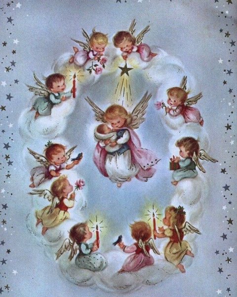 Новогодние ангелочки