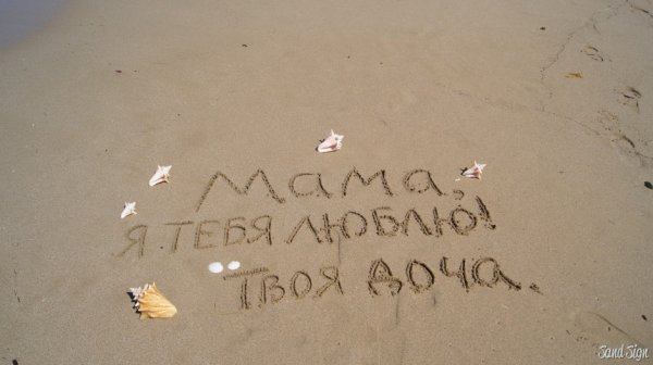 Мамочка я тебя люблю