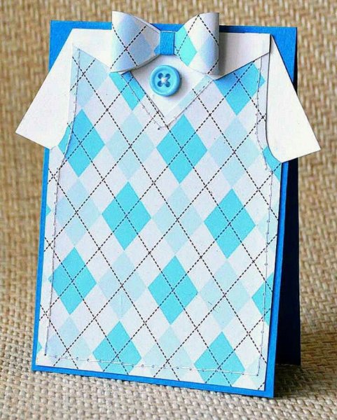 Открытка галстук