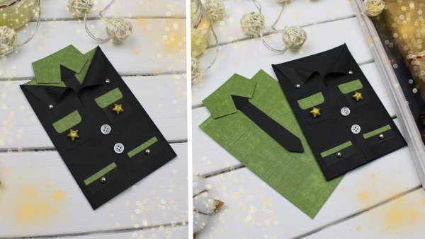 Бумажная рубашка