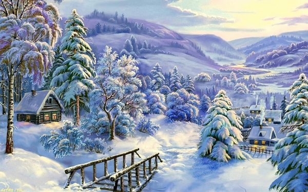 Зимний пейзаж